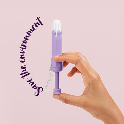 Sirona Reusable Applicator For Tampons | Easy to Use Applicator for Tampon, Hygienic &amp; Reduce Waste, BPA &amp; Phthalates Free, FDA Approved Tampons