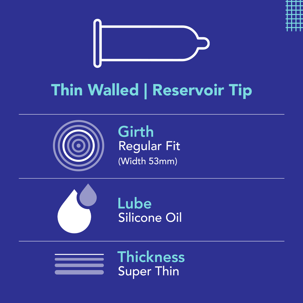 Bleu Ultra-Thin Vegan Condoms