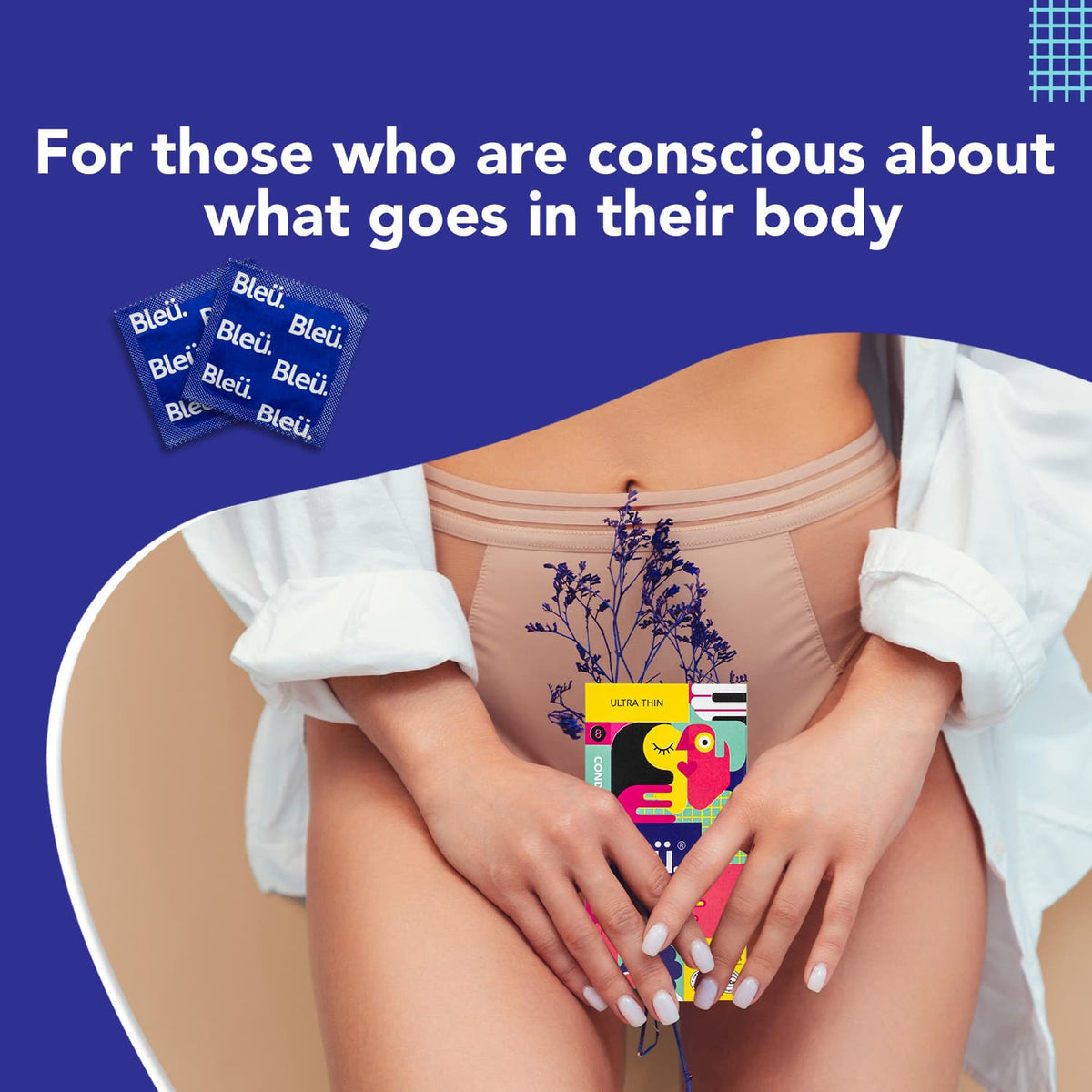 Bleu Ultra-Thin Vegan Condoms