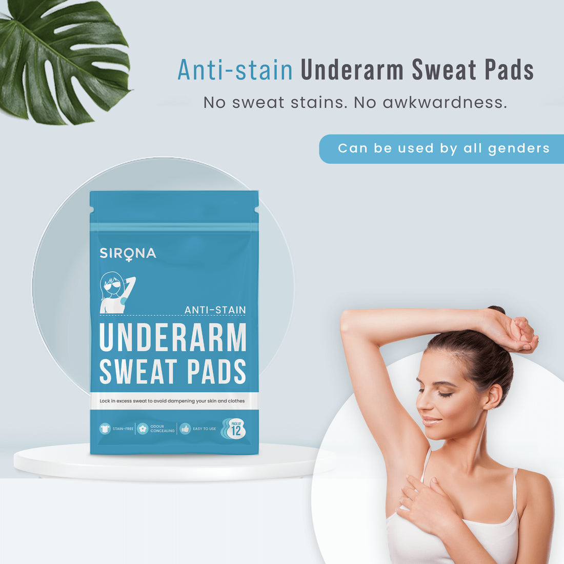 Sirona Underarm Sweat Pads