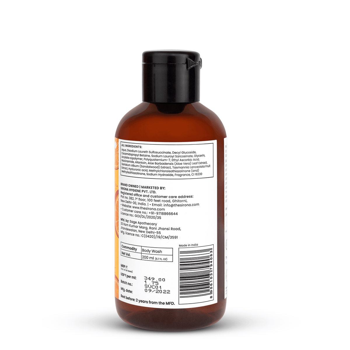 Vitamin C Body Wash (200ML)