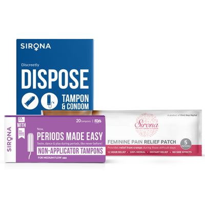 Period Combo Kit with Tampons - Pee Buddy