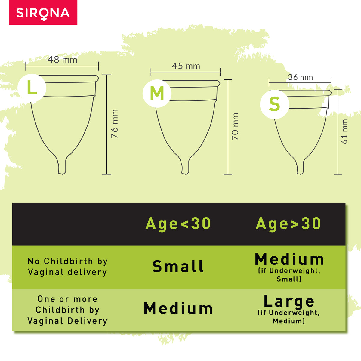 Menstrual Cup &amp; Pain Relief Patch