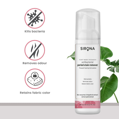 Sirona Antibacterial Period Stain Remover – 80g