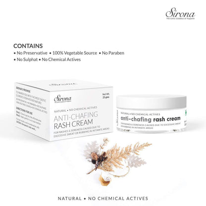 Sirona Anti-Chafing Rash Cream - 25 gm - Pee Buddy