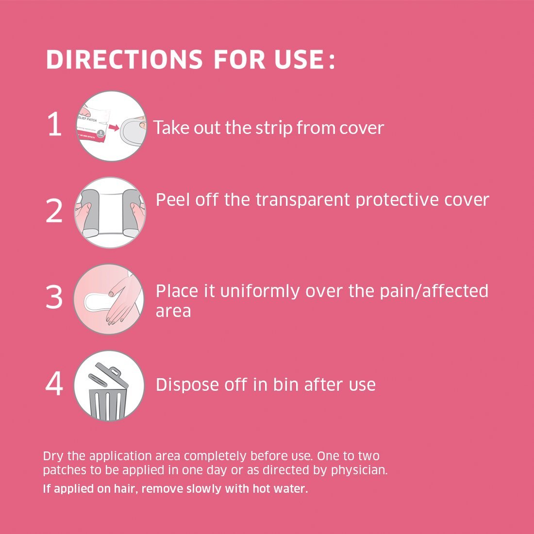 Menstrual Cup &amp; Pain Relief Patch