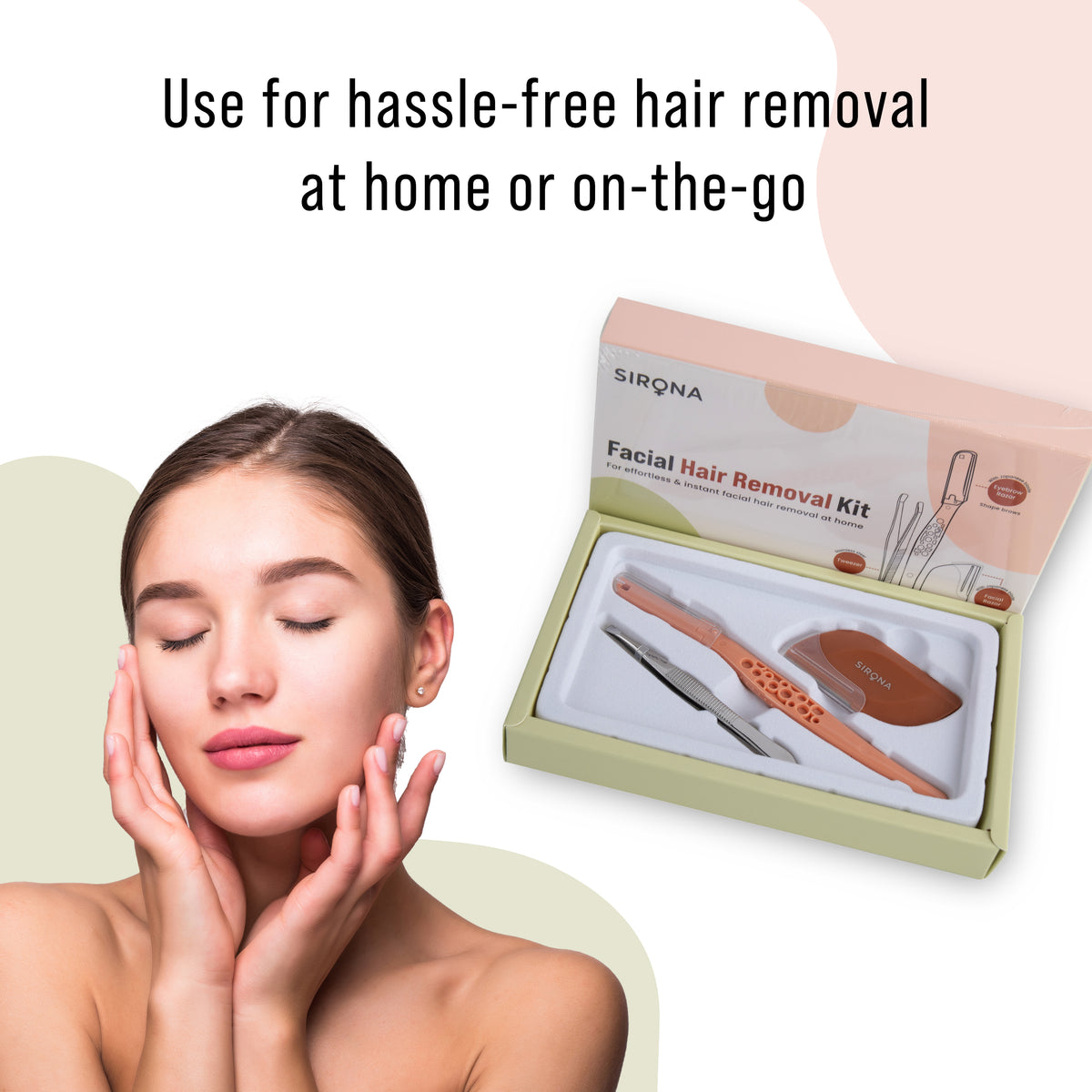 Facial 3-in-1 Hair Removal Kit