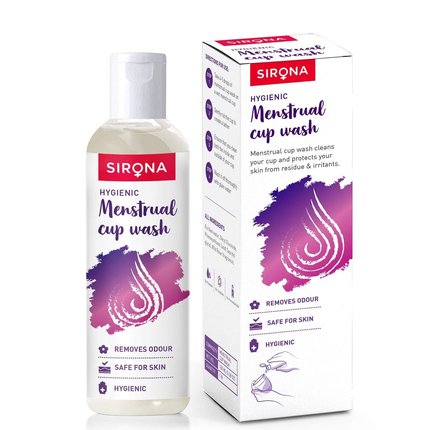 Sirona Natural Menstrual Cup Wash – 100 ml - Pee Buddy