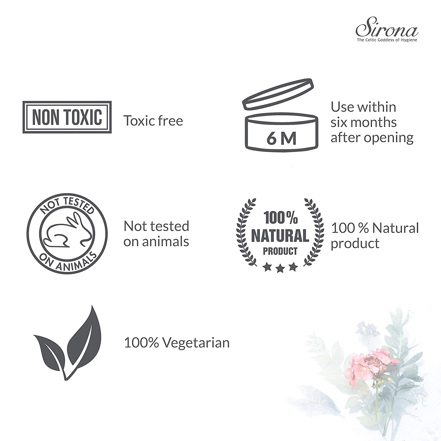 Sirona Natural Therapeutic Body Wash - 200 ml - Pee Buddy