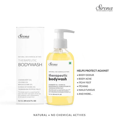 Sirona Natural Therapeutic Body Wash - 200 ml - Pee Buddy