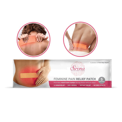 Menstrual Cup with Pain Patch