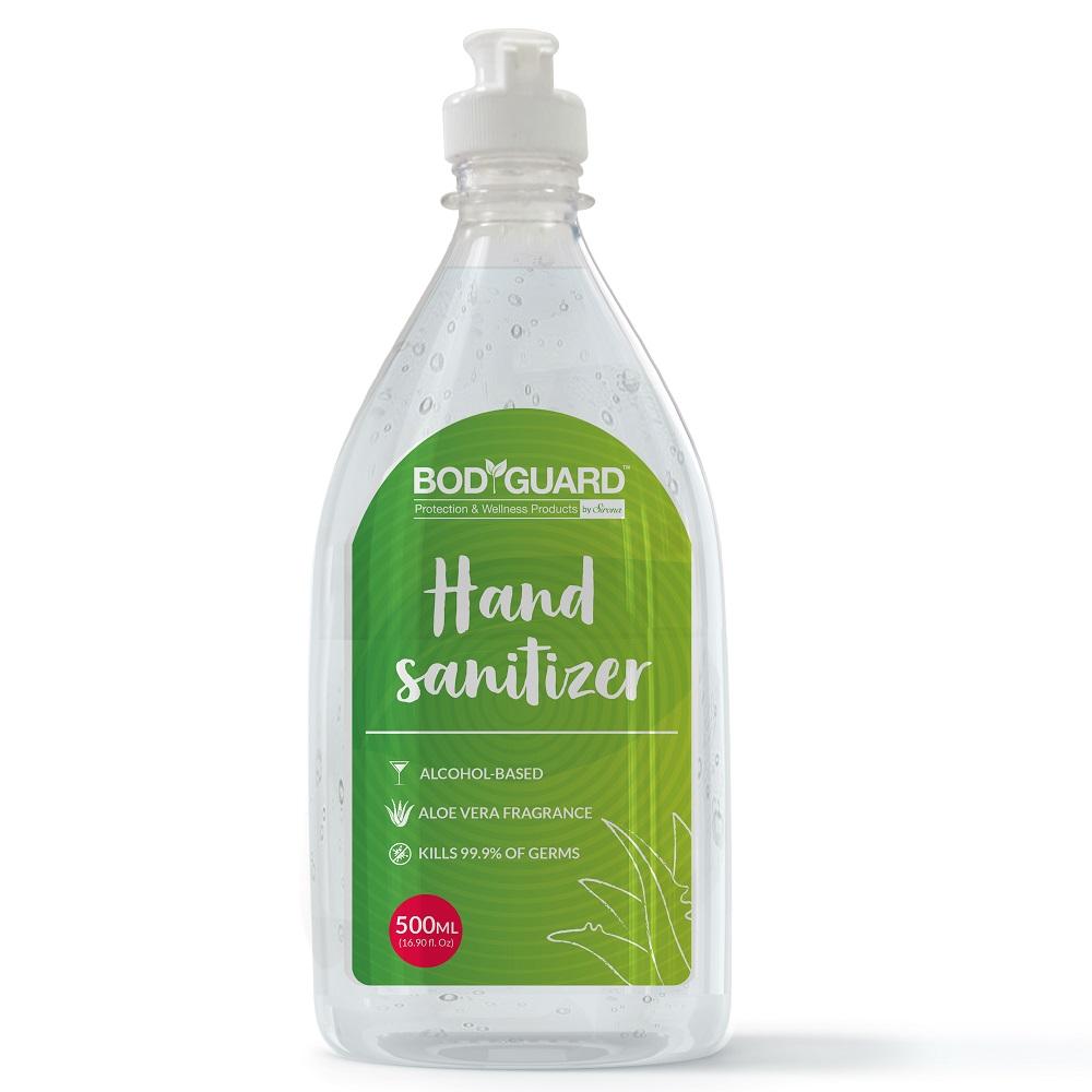 BodyGuard Alcohol Based Hand Sanitizer 500 ml - Pee Buddy
