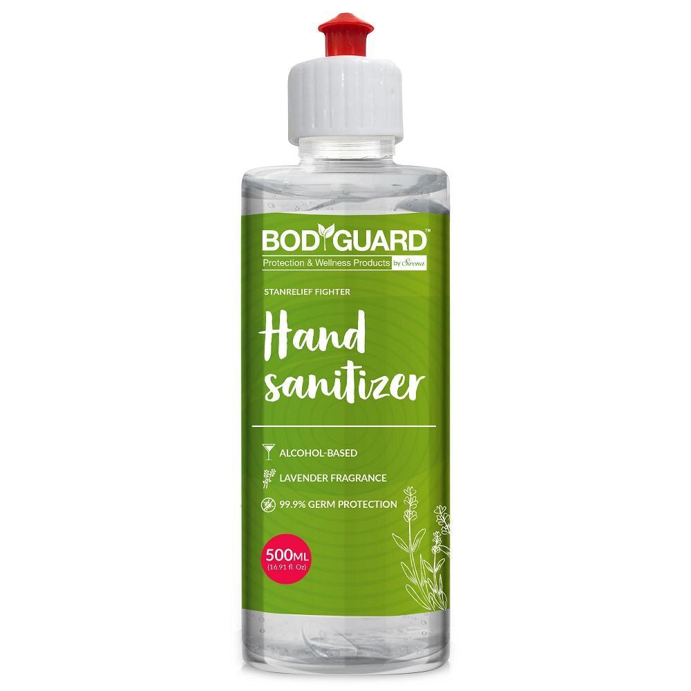 BodyGuard Alcohol Based Hand Sanitizer 500 ml - Pee Buddy