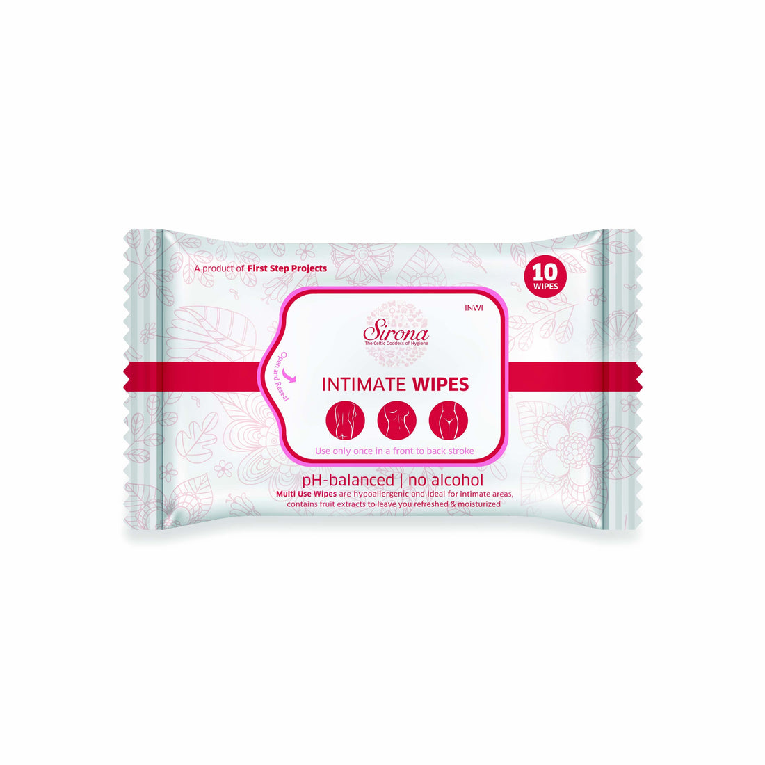 Sirona Intimate Wet Wipes - Pee Buddy
