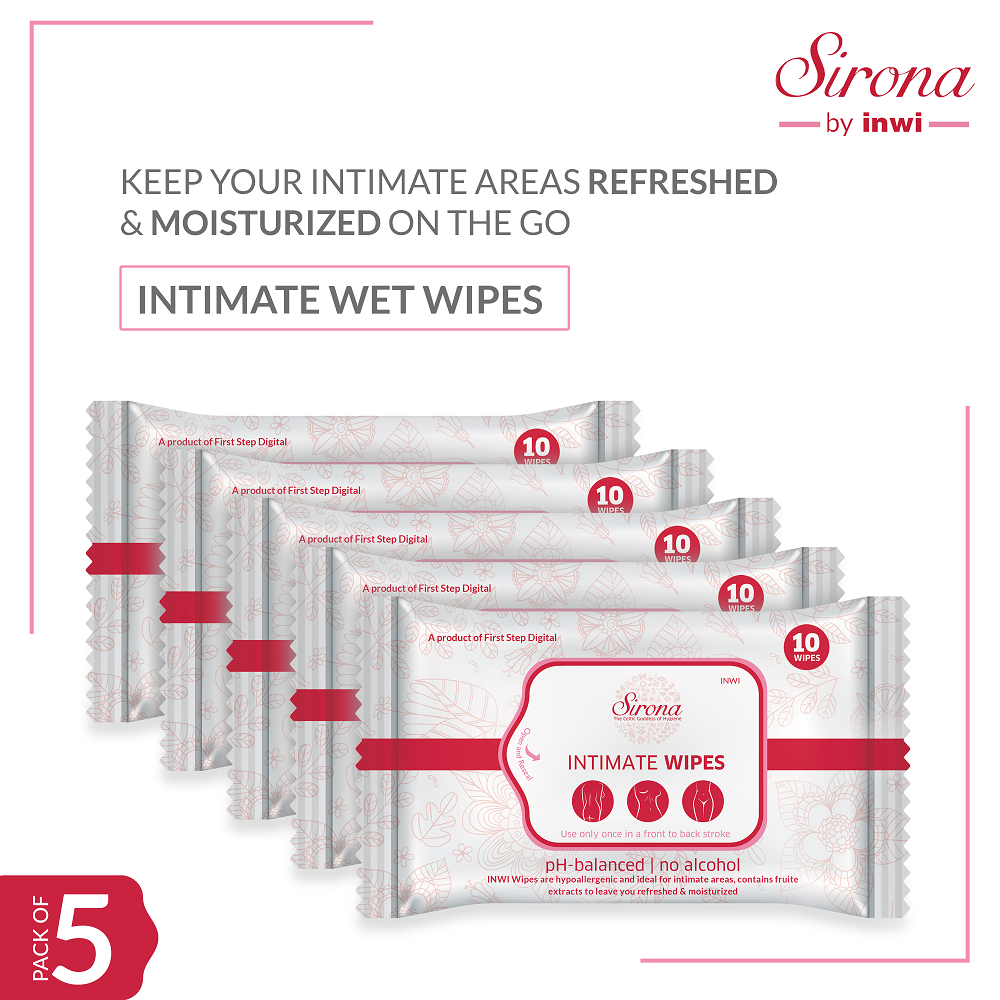 Sirona Intimate Wet Wipes - Pee Buddy