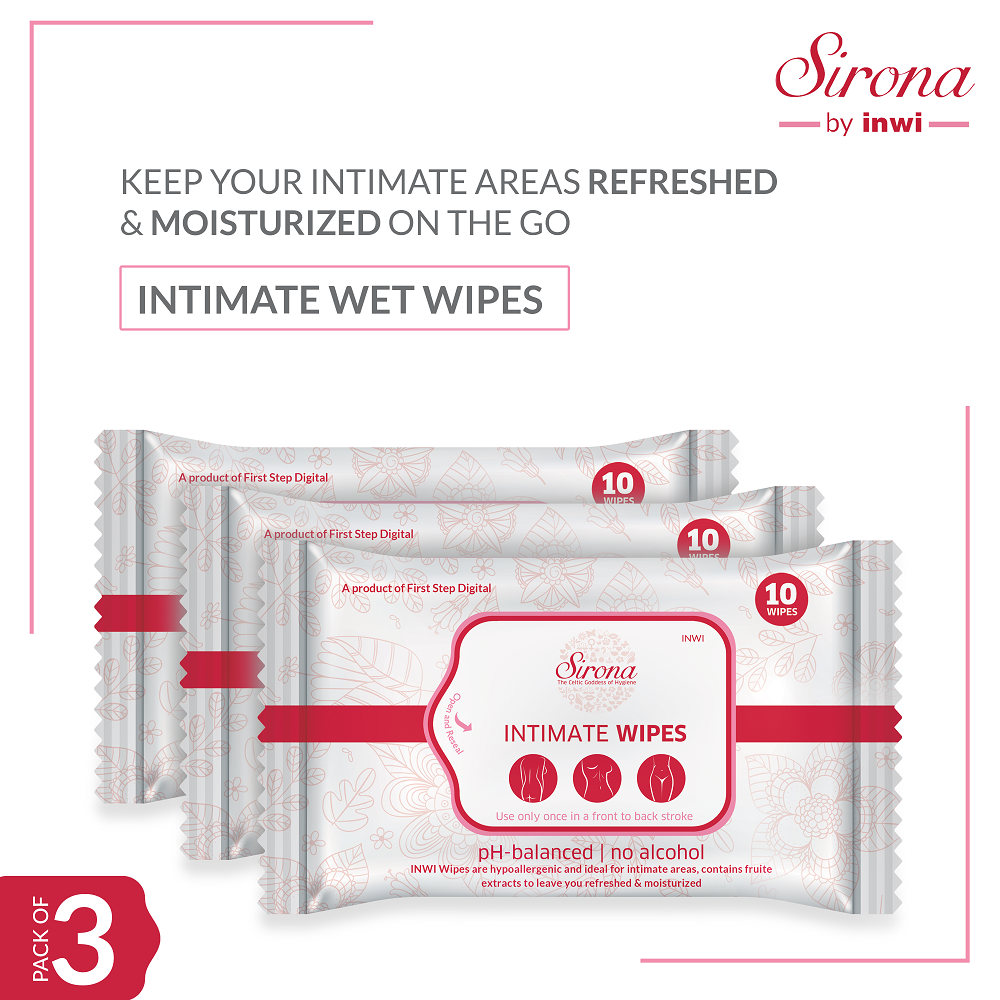 Sirona Intimate Wet Wipes - Pee Buddy