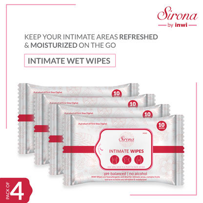 Sirona Intimate Wet Wipes - Pee Buddy