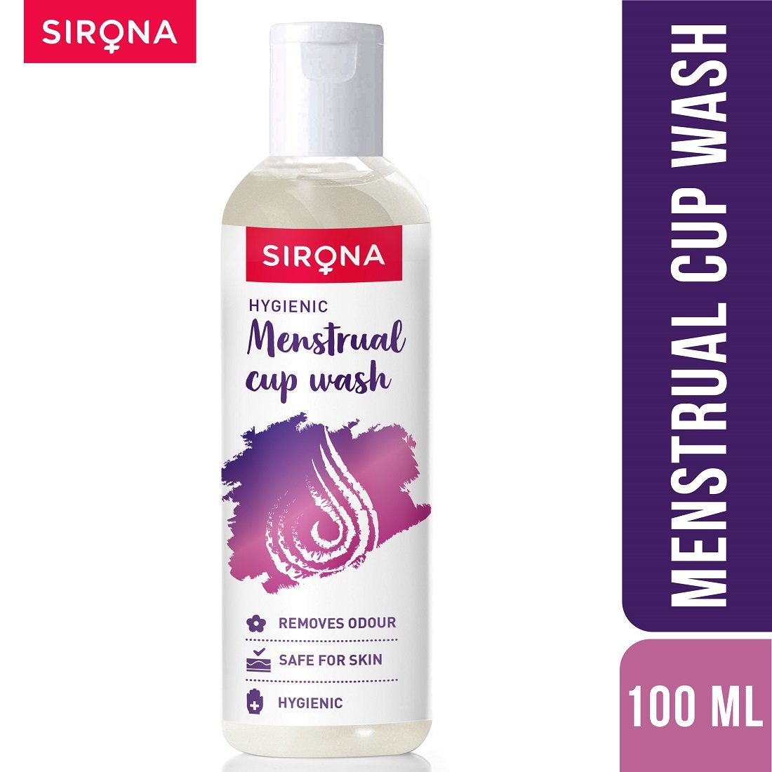 Sirona Natural Menstrual Cup Wash – 100 ml - Pee Buddy
