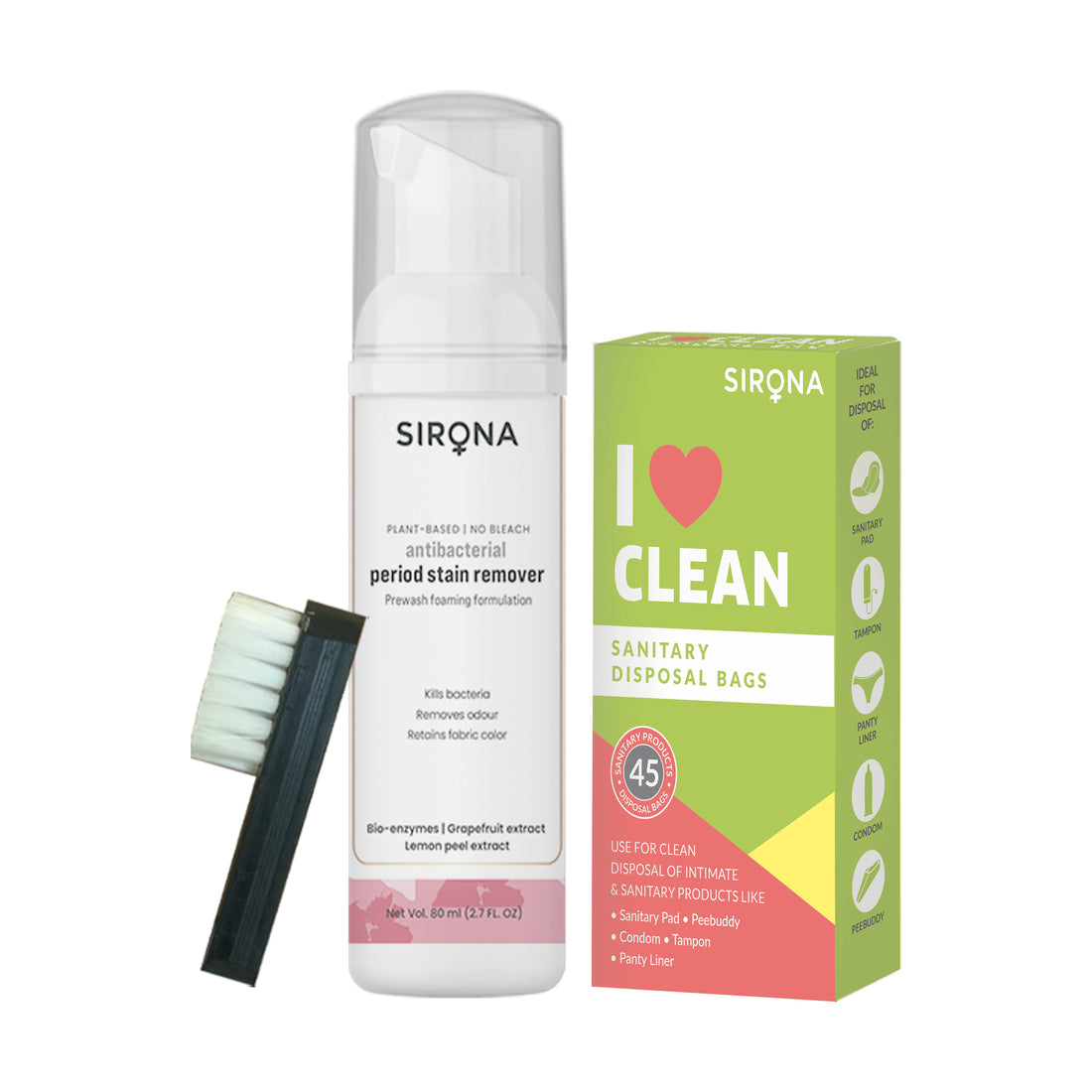 No Period Stain &amp; Litter Duo Pack