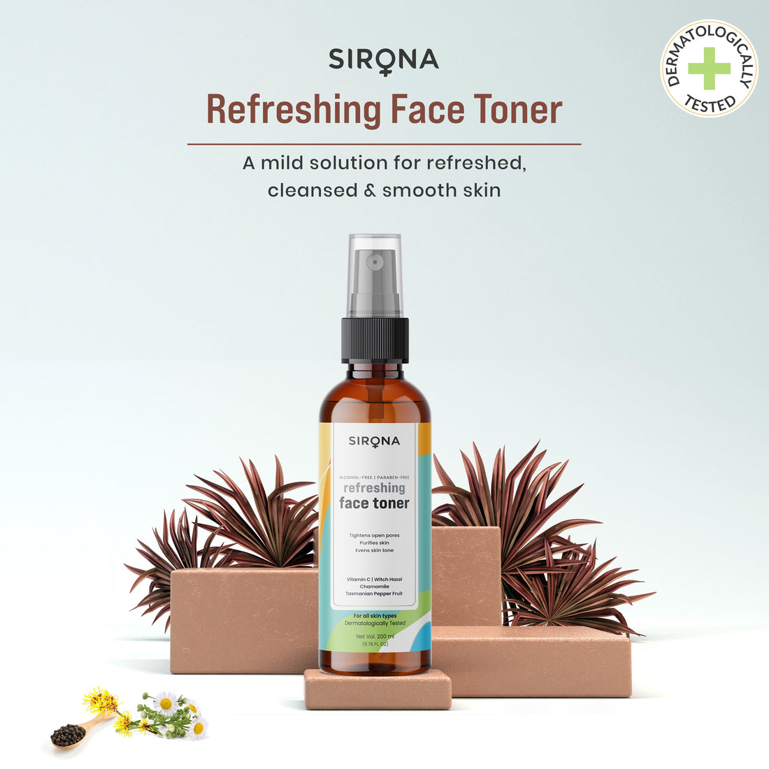 Refreshing Vitamin C Face Toner – Tightens Open Pores | Purifies Skin | Evens Skin tone