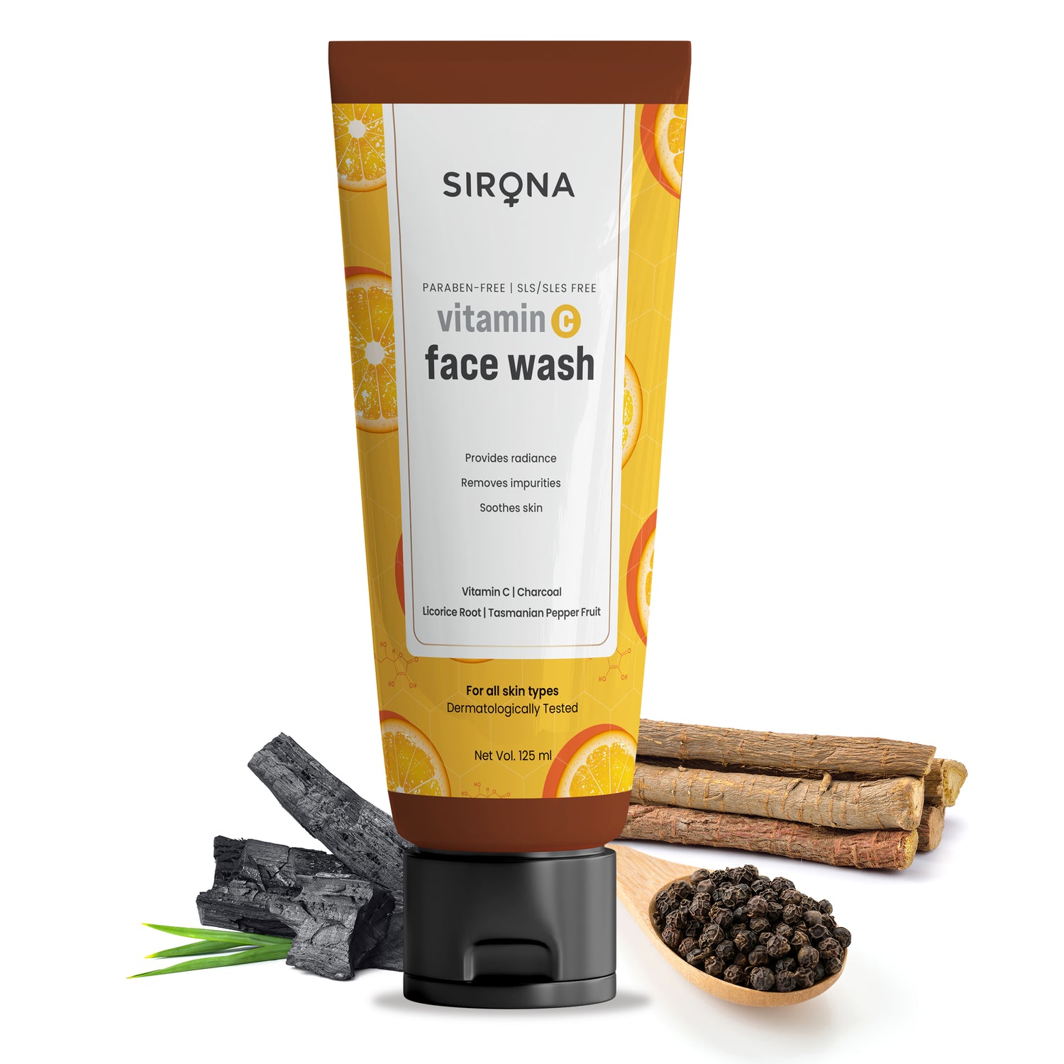 Sirona Vitamin C Face Wash – 125 ml
