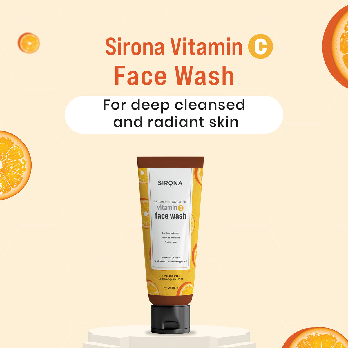 Vitamin C Face Wash – 125 ml